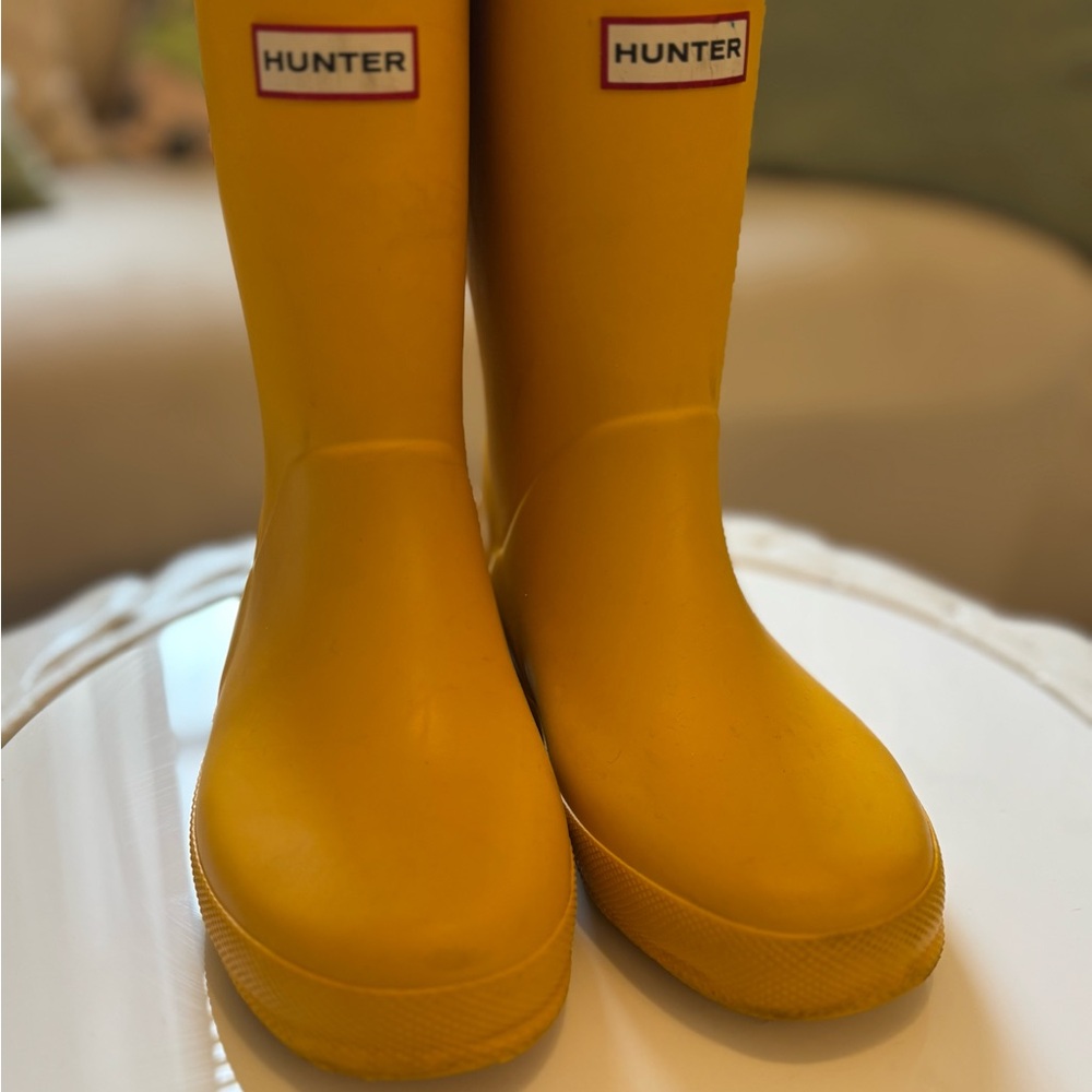 Hunter Classic Yellow Boots